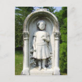 死んだポストカードのフィールドの中で顔がない ポストカード (正面)