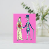 死んだポストカードの結婚式の日 ポストカード (スタンド正面)