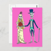 死んだポストカードの結婚式の日 ポストカード (正面/裏面)