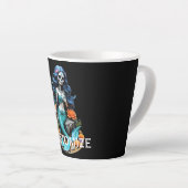 死んだマーメイドのサンダー_コーブ カフェラテマグ (右アングル)