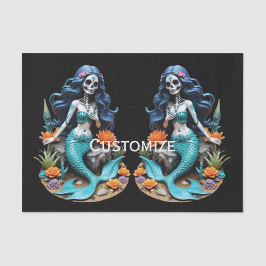 死んだマーメイドのサンダー_コーブ 薄葉紙 (正面)