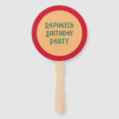 死んだメキシコのチリカスタムの日 ハンドファン (裏面)