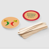 死んだメキシコのチリカスタムの日 ハンドファン (組立なし)