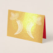 死んだメキシコのチリカスタムの日 箔カード (正面)