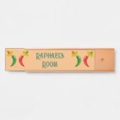 死んだメキシコのチリ名前をカスタムする サインプレート (正面)