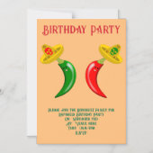 死んだメキシコの子供の日カスタム誕生日 マグネット招待状 (正面)