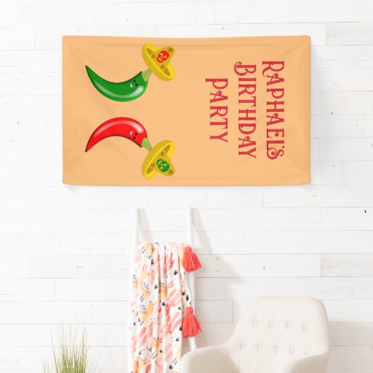 死んだメキシコの子供の日カスタム誕生日 横断幕 (インサイチュ)