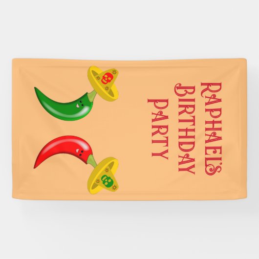 死んだメキシコの子供の日カスタム誕生日 横断幕 (横)