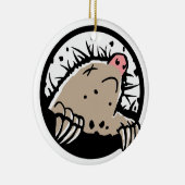 死んだモルクリスマスのオーナメント セラミックオーナメント (右)