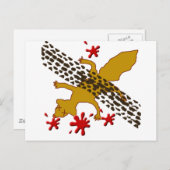 死んだリスの伯爵 ポストカード (正面/裏面)