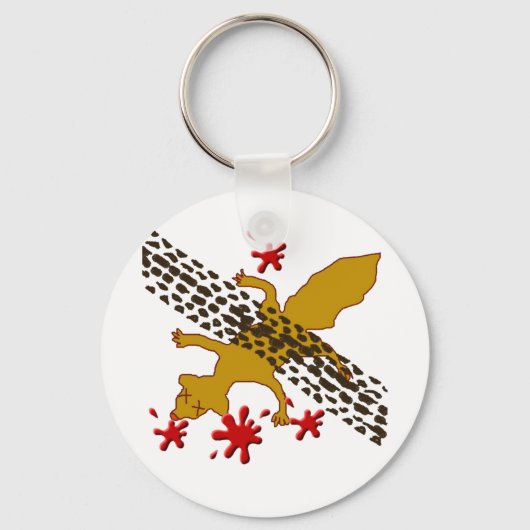 死んだリス キーホルダー (正面)