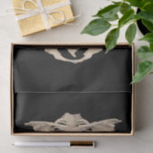 死んだリブケージスケルトンハローウィンパーティ 薄葉紙 (ギフト)