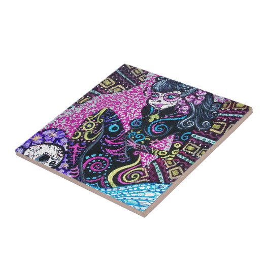 死んだレトロの人魚の日 タイル (側面)