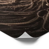 死んだ世界で | AIアートポスター ポスター (角)