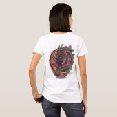死んだ人のための花 Tシャツ (裏面フル)