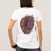 死んだ人のための花 Tシャツ (裏面)