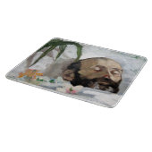 死んだ人のポートレート（死と死）（芸術） カッティングボード (角)