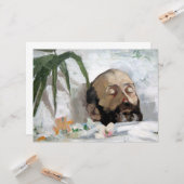 死んだ人のポートレート(死と死)(芸術) カード (正面/裏面インサイチュ)