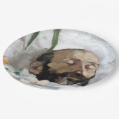 死んだ人のポートレート（死と死）（芸術） ペーパープレート (アングル)