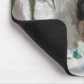 死んだ人のポートレート（死と死）（芸術） マウスパッド (コーナー)