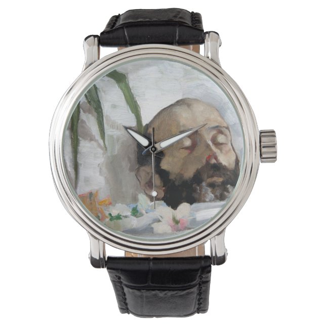 死んだ人のポートレート（死と死）（芸術） 腕時計 (正面)
