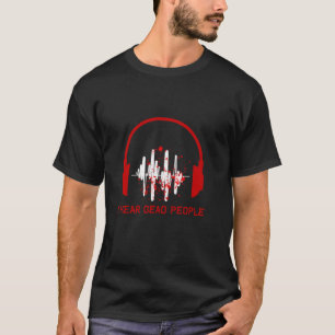 死んだ人の幽霊ハンター超常現象 Tシャツ
