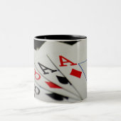 死んだ人の手 ツートーンマグカップ (中央)