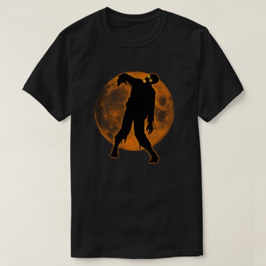 死んだ人の歩くのハローウィンパーティのTシャツ Tシャツ (デザイン正面)
