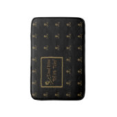 死んだ人はスカルを搭載する物語を言いません バスマット (正面縦)