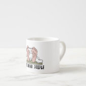 死んだ人を見る エスプレッソカップ (正面右)