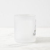 死んだ人を見る フロストグラスマグカップ (中央)