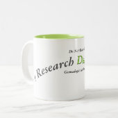 死んだ人を調べる… ツートーンマグカップ (正面左)