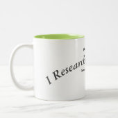 死んだ人を調べる… ツートーンマグカップ (左)