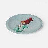 死んだ人魚の女の子の日 ペーパープレート (アングル)