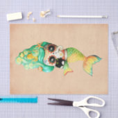 死んだ人魚の女の子の日 薄葉紙 (クラフト)