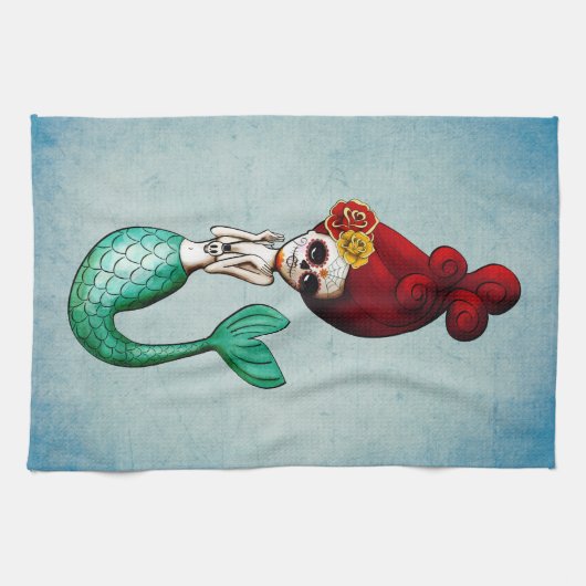 死んだ人魚の日 キッチンタオル (横)