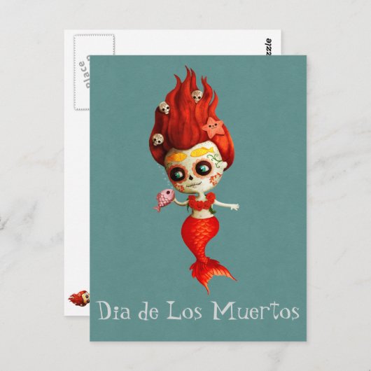 死んだ人魚の日 ポストカード (正面/裏面)