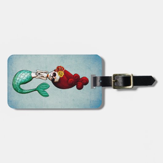 死んだ人魚の美しいの日 ラゲッジタグ (正面横)