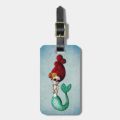 死んだ人魚の美しいの日 ラゲッジタグ (正面縦)