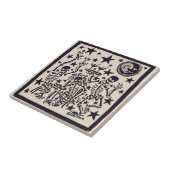 死んだ党Dia Muertosのフェスタの日 タイル (側面)