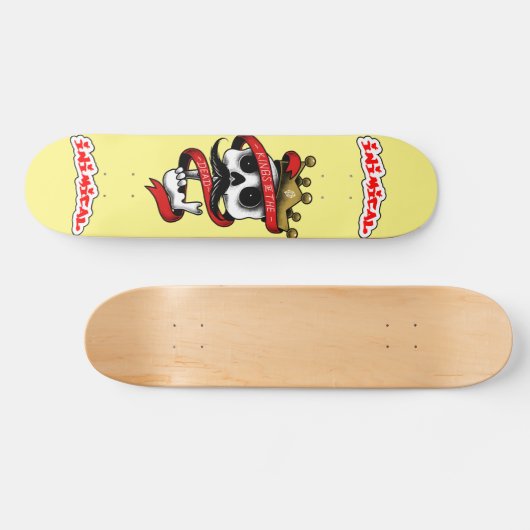 死んだ入れ墨の黙示的な王 スケートボード (横)