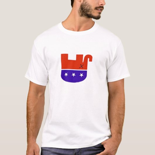死んだ共和党のTシャツ Tシャツ (正面)