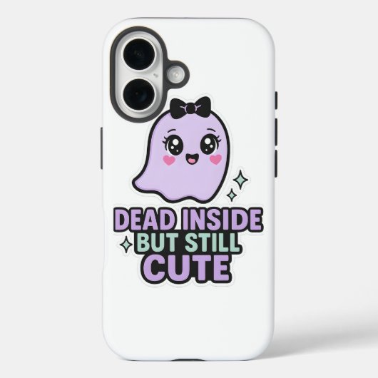 死んだ内側が、まだ可愛い幽霊かわいいVibes Case-Mate iPhoneケース (裏面)