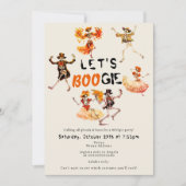 死んだ大人のハローウィンパーティのBOOGIEスケルトン日 (正面)