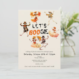 死んだ大人のハローウィンパーティのBOOGIEスケルトン日