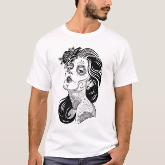 死んだ女の子の人のTシャツの日 Tシャツ