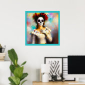 死んだ女の日3 ポスター (ホームオフィス)