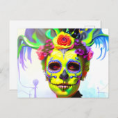 死んだ女の日 ポストカード (正面/裏面)