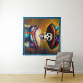 死んだ女性の日1 タペストリー (インサイチュ(横))