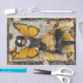 死んだ妖精のヴィンテージの切り離し 薄葉紙 (クラフト)